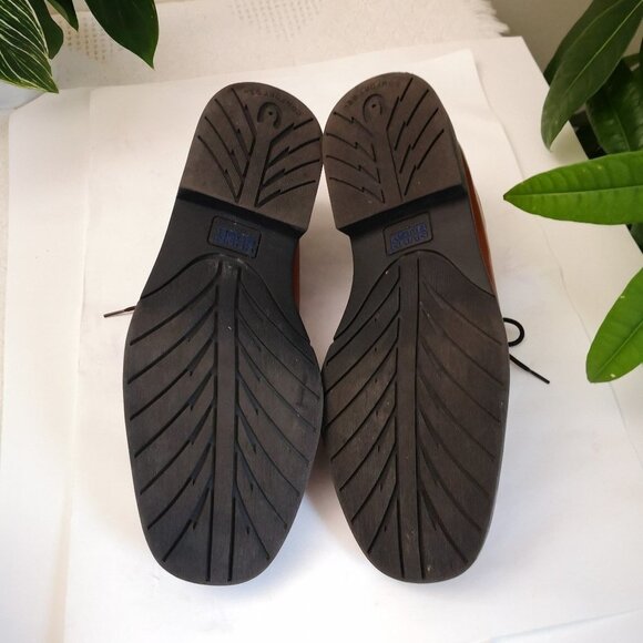 Nunn Bush Men's Kore Pro Bicycle Toe Oxford Cognac Size 8.5 - Picture 6 of 6